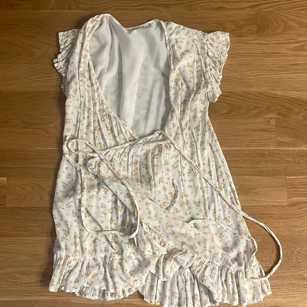 Billa Bong (from Nordstrom) medium floral wrap around dress.